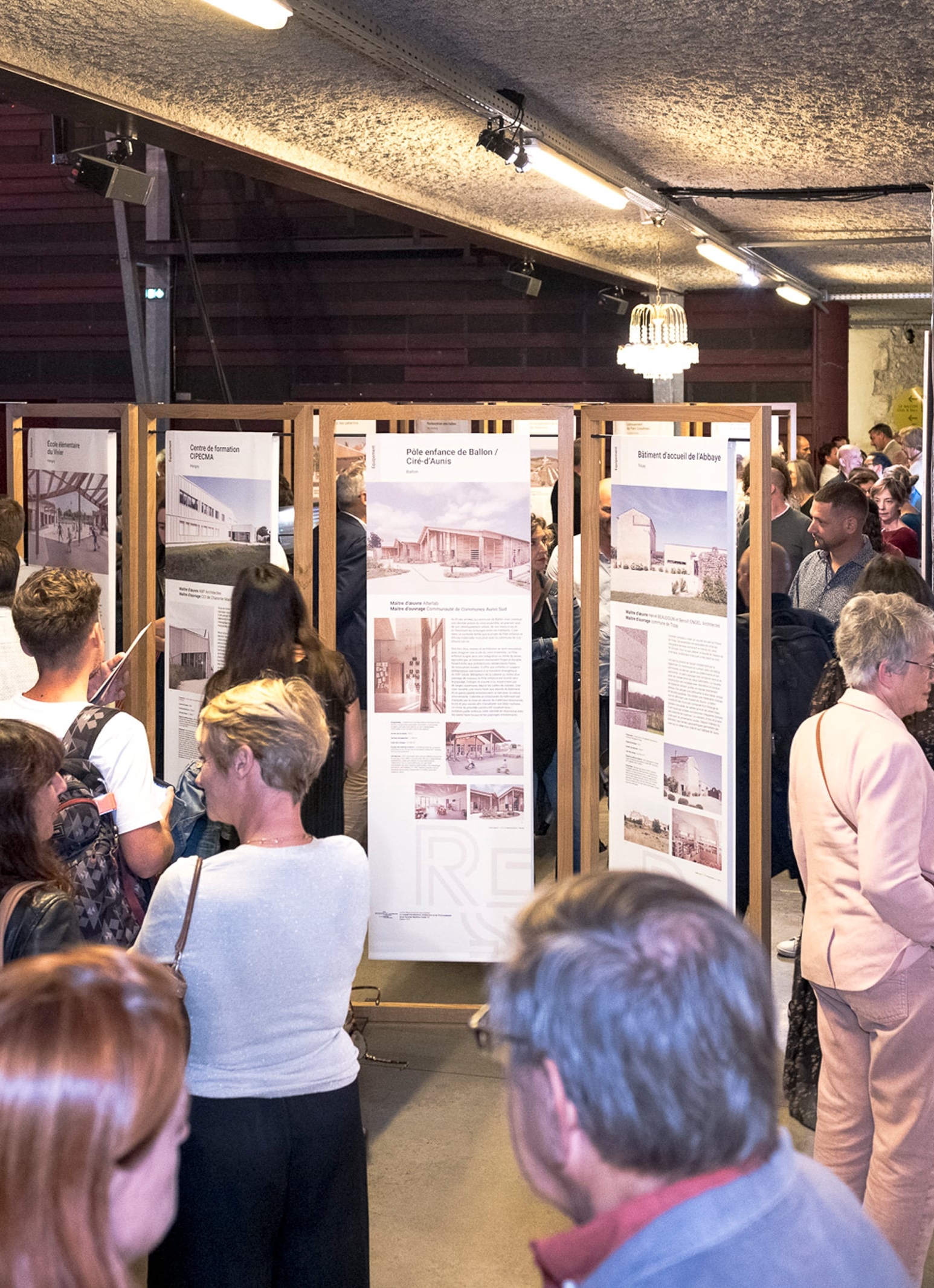 Soirée de remise des Prix Ressources, avec l’exposition des projets lauréats.