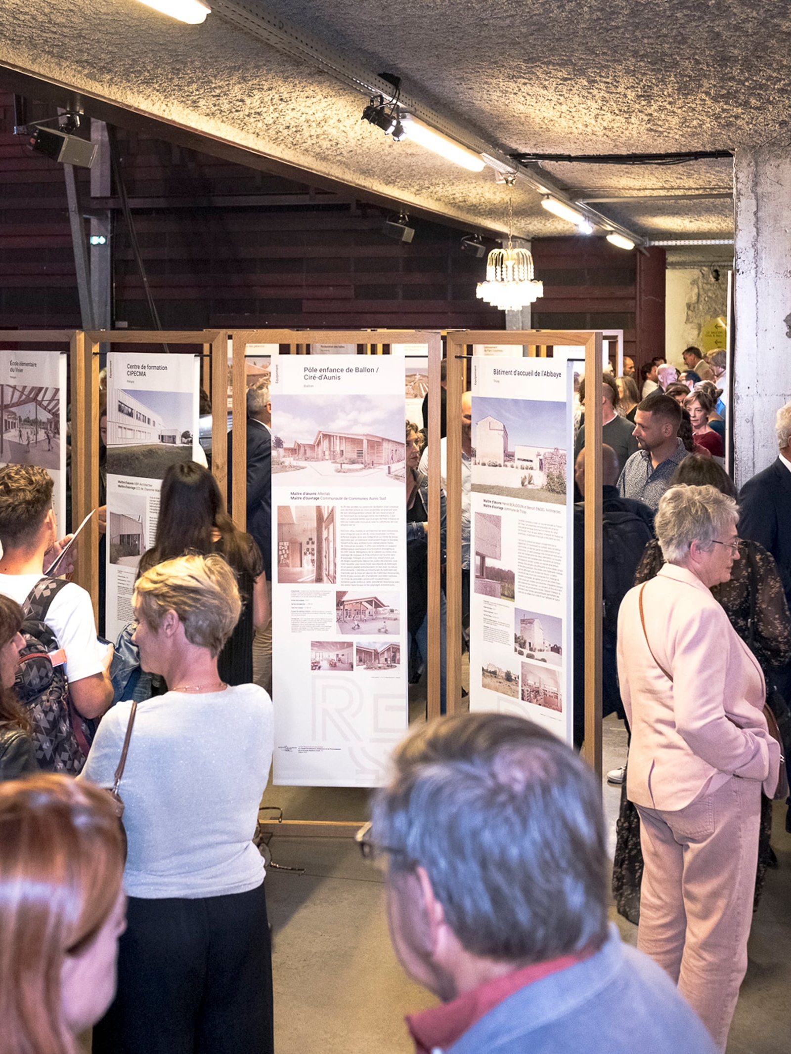 Soirée de remise des Prix Ressources, avec l’exposition des projets lauréats.